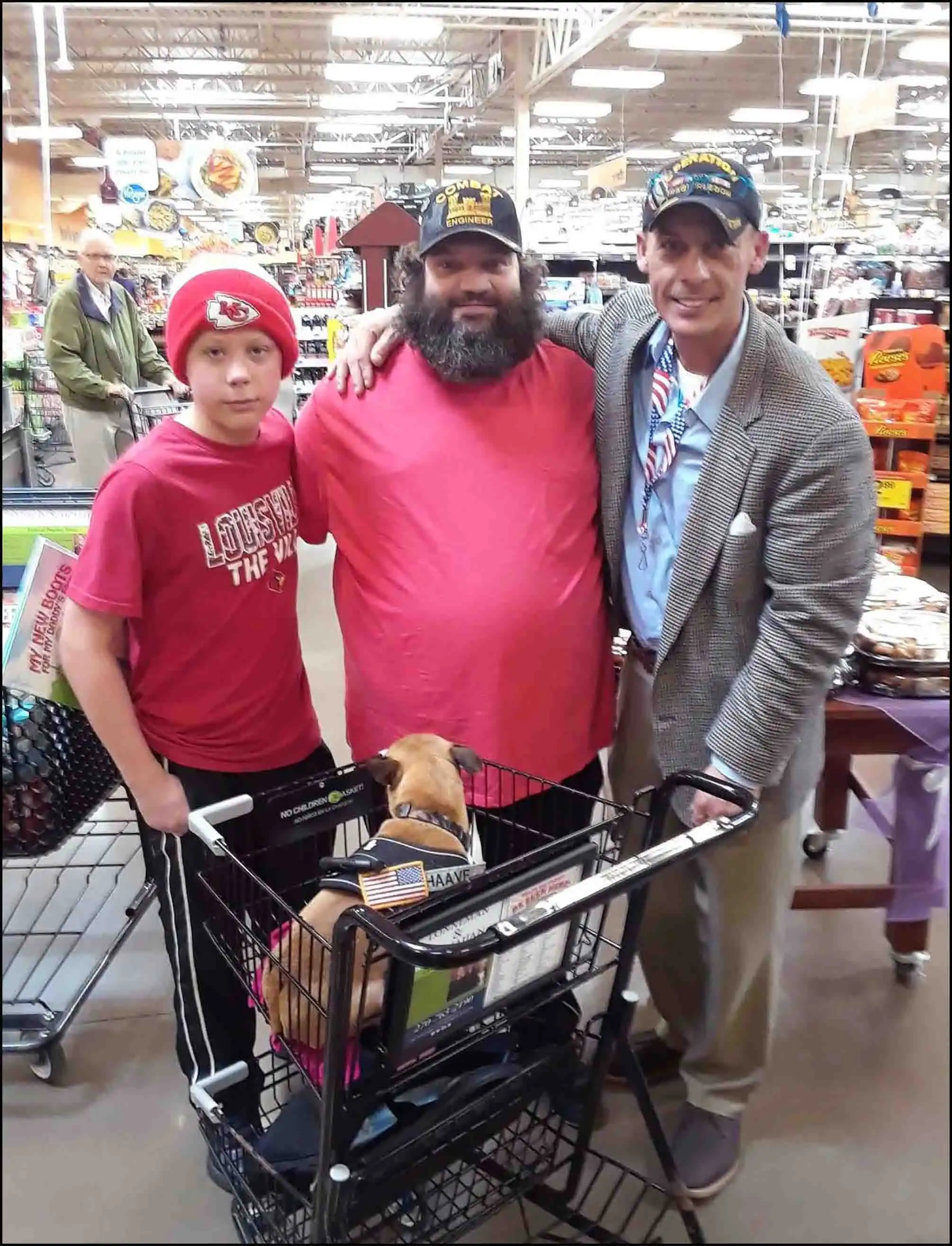 From shopping malls to grocery stores, Book Author & Veteran David Haave finds the love Ohio, USA; 2022... -- David Haave